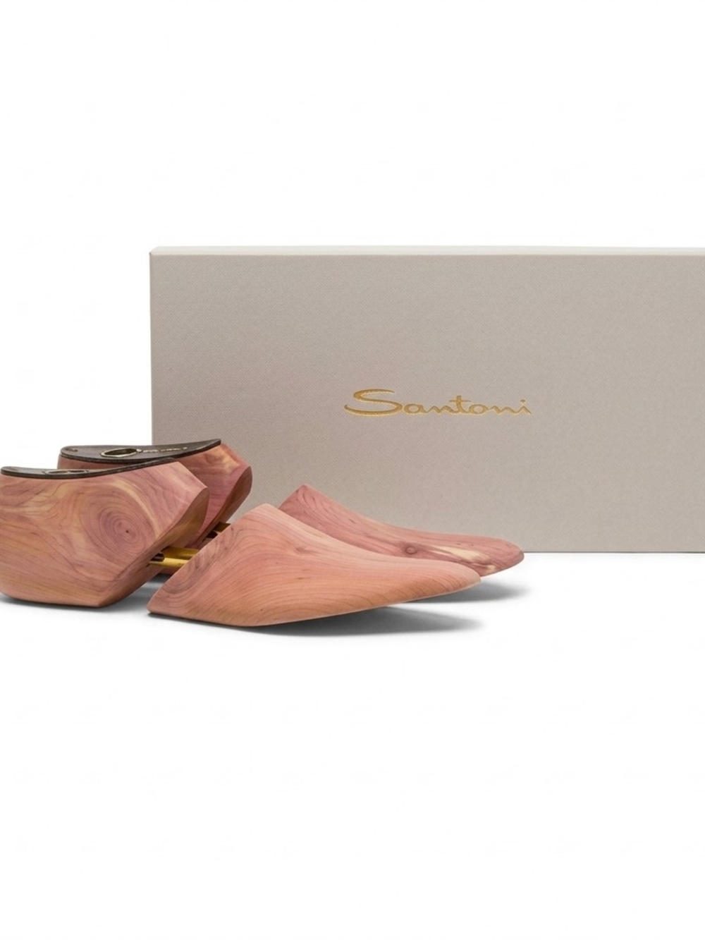 Santoni Premium Wooden Cedar Shoe Tree (Pair)/Size UK 10/US 11 MSRP $195